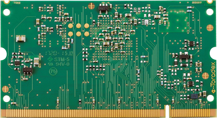 NXP imx6ull 处理器背面